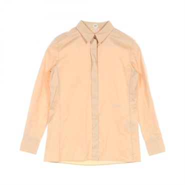 HERMES Caleche shirt #34 3E0628DX cotton Beige Used