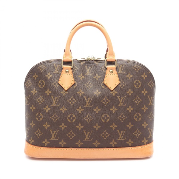 LOUIS VUITTON Alma PM Handbag M51130 Monogram canvas leather Brown Used LV