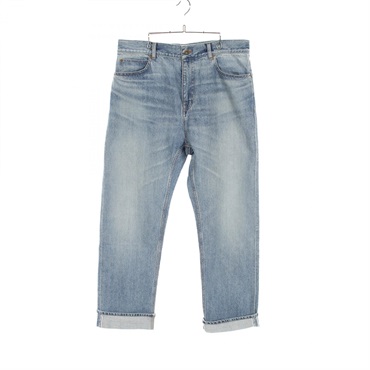 LOEWE straight leg jeans Denim pants #52 H526Y11W18557052 cotton Blue NEW