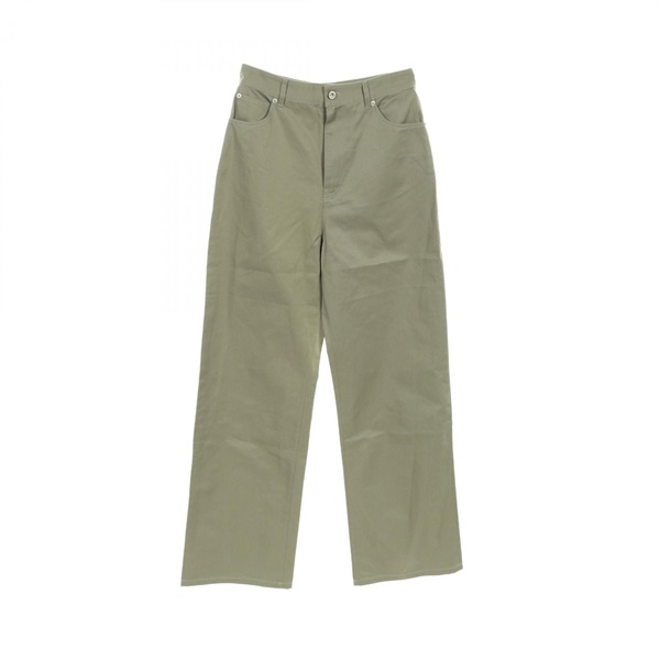 LOEWE Pants S540Y04XHI4430F36 cotton Green #36 NEW Women