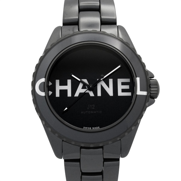 CHANEL J12 Wanted de Chanel Wrist Watch H7418 Automatic ceramic Used mens Black