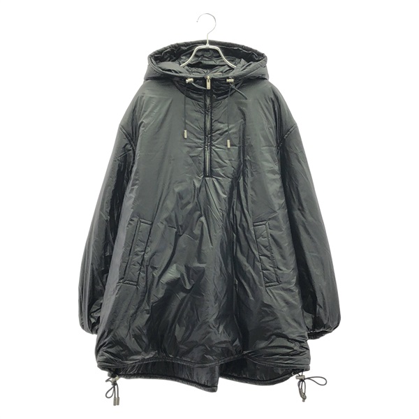 SAINT LAURENT Blouson Coat 758264Y5F65100048 Nylon Black NEW Women size 48