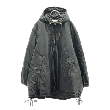 SAINT LAURENT Blouson Coat 758264Y5F65100052 Nylon Black NEW Women size 52