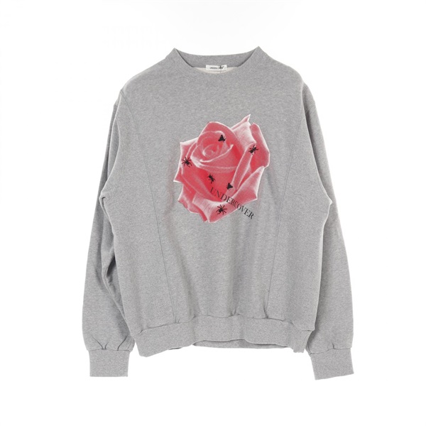 UNDERCOVER ROSE ＆ BEE sweatshits Tops UP1D48034 cotton Gray NEW mens size 4