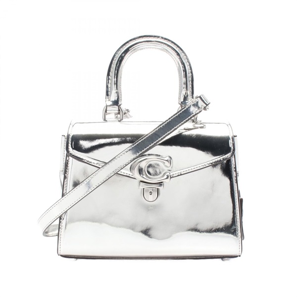 COACH Sammy Top Handle 21 Shoulder Crossbody Handbag CM538 leather Used women