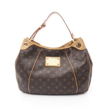 LOUIS VUITTON Galliera PM Shoulder Bag M56382 Monogram canvas Brown Used Women