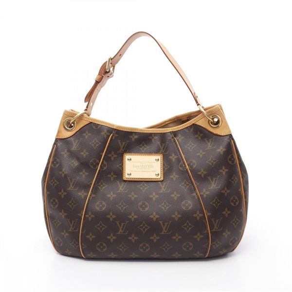 LOUIS VUITTON Galliera PM Shoulder Bag M56382 Monogram canvas Brown Used Women