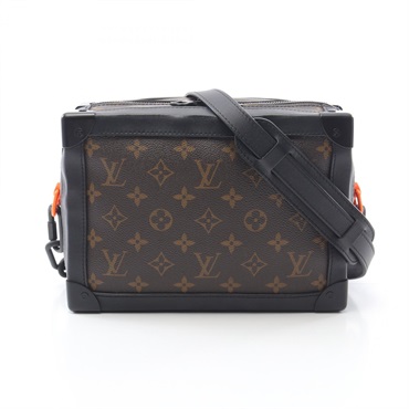 LOUIS VUITTON Soft Trunk Shoulder Bag M44478 MonogramSolar Ray Brown Used mens