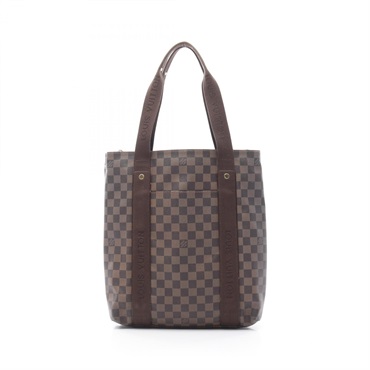 LOUIS VUITTON Cabas Beaubourg Tote Bag N52006 Damier canvas Ebene Used unisex LV