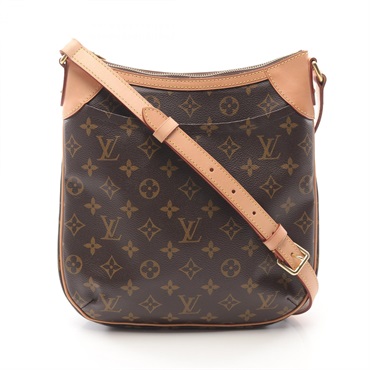 LOUIS VUITTON Odeon PM Shoulder crossbody Bag M56390 Monogram leather Brown Used