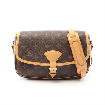 LOUIS VUITTON Sologne Shoulder crossbody Bag M42250 Monogram leather brown used