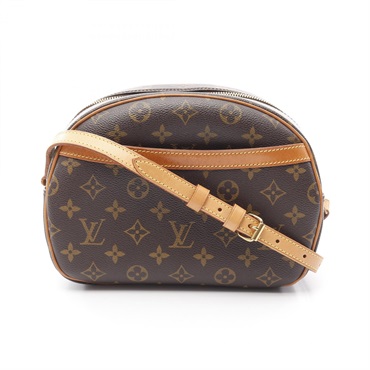 LOUIS VUITTON Blois Shoulder crossbody Bag M51221 Monogram leather Brown Used