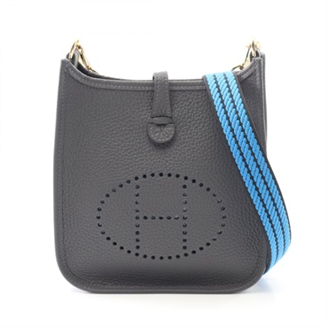HERMES Evelyne TPM Amazon Shoulder crossbody Bag W 085943CP Taurillon Clemence