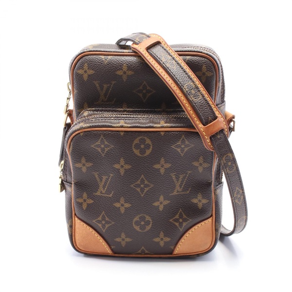 LOUIS VUITTON Amazon Shoulder crossbody Bag M45236 Monogram leather Brown Used
