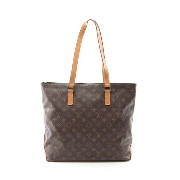 LOUIS VUITTON  Cabas Mezzo Shoulder Tote Bag M51151 Monogram canvas Used Brown