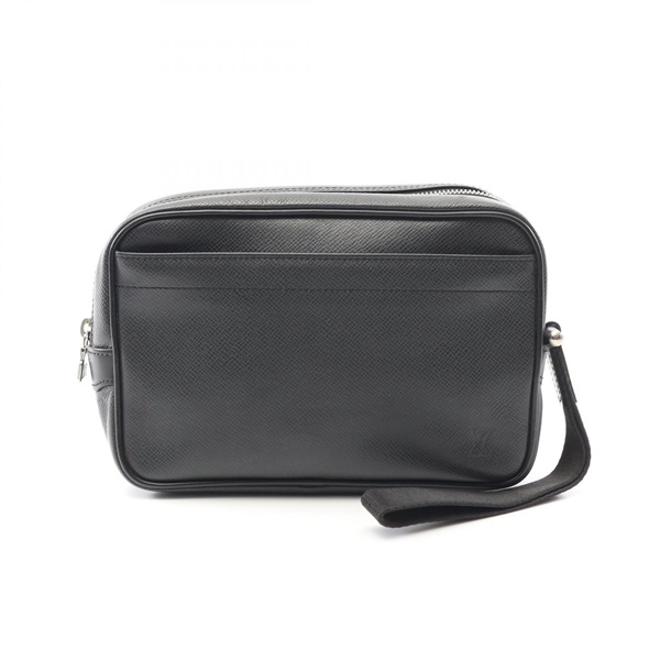 LOUIS VUITTON Kalga business clutch bag M30812 Taiga leather Ardoise Used mens