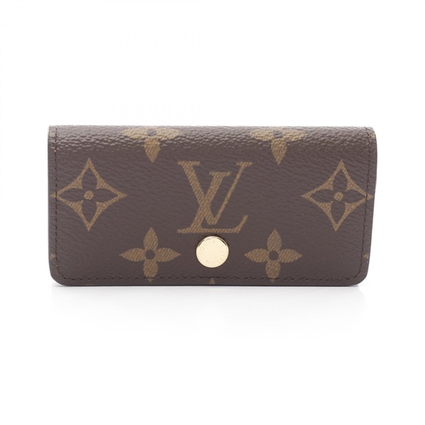 LOUIS VUITTON Multicles 4 key holder case M69517 Monogram canvas Brown Used LV