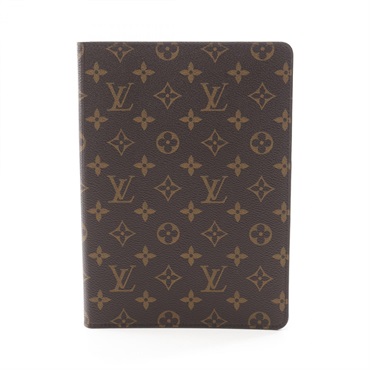 LOUIS VUITTON Folio Mobile Accessory case M61425 Monogram canvas Brown Used LV