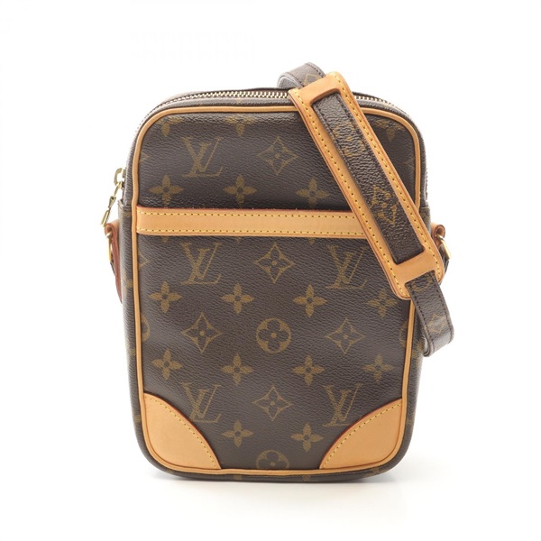M55799 LOUIS VUITTON Danube shoulder crossbody bag M45266 Monogram Used LV