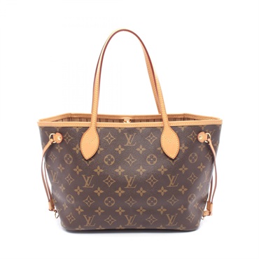 LOUIS VUITTON Neverfull PM Shoulder Tote Bag M40155 Monogram canvas Used Women