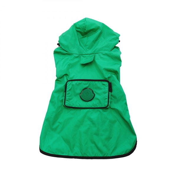 MONCLER MANTELLA Dog Raincoat 3G60600541558922 Nylon Green NEW