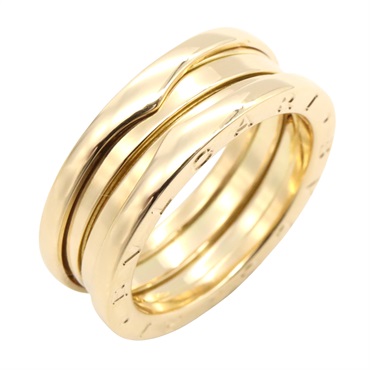BVLGARI B-zero1 ring 3 bands 18KYG Yellow Gold Used unisex US size 7.5 #56
