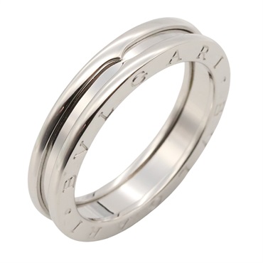 BVLGARI B-zero1 ring 1 band 18KWG White Gold Used unisex US size 10 #62