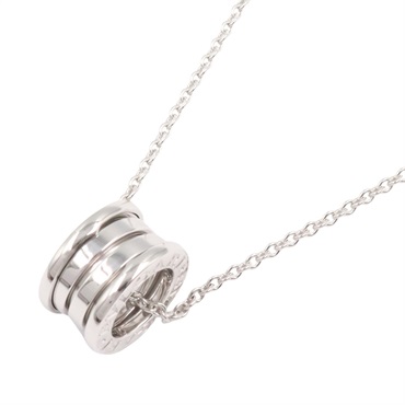 BVLGARI B-zero1 Necklace Pendant 18KWG White Gold Used women