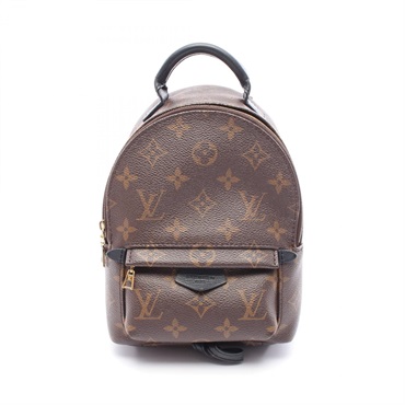 LOUIS VUITTON Palm Springs Backpack Mini  M44873 Monogram canvas Brown Black LV
