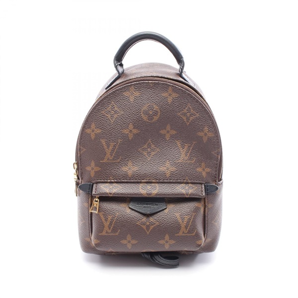LOUIS VUITTON Palm Springs Backpack Mini  M44873 Monogram canvas Brown Black LV