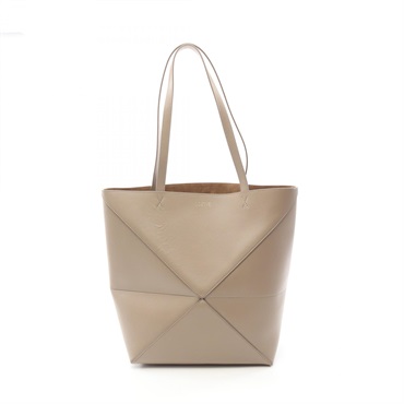 LOEWE PUZZLE TOTE MEDIUM Bag Shoulder A657G50X012150 leather Beige NEW Women
