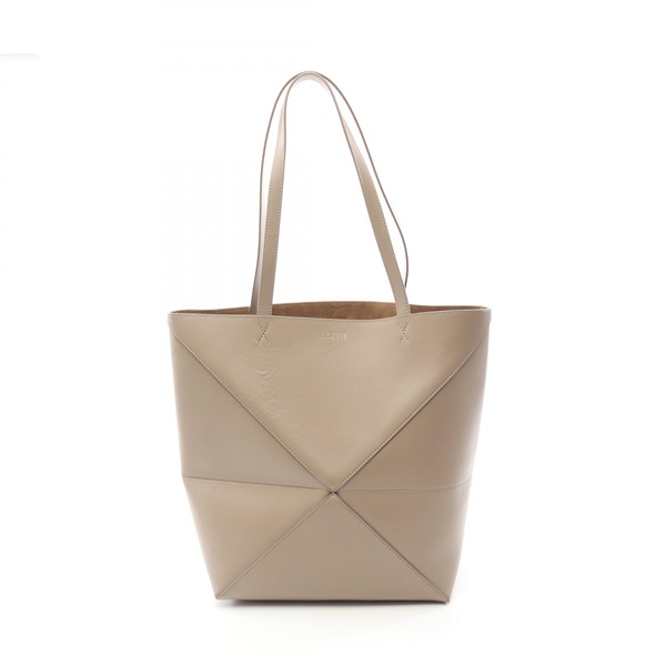 LOEWE PUZZLE TOTE MEDIUM Bag Shoulder A657G50X012150 leather Beige NEW Women