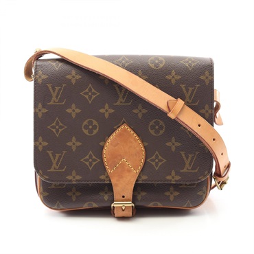 LOUIS VUITTON Cartouchiere MM Shoulder Bag M51253 Monogram canvas Used Women LV
