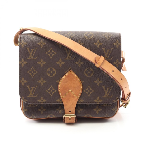 LOUIS VUITTON Cartouchiere MM Shoulder Bag M51253 Monogram canvas Used Women LV