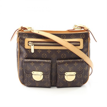 LOUIS VUITTON Hudson GM Shoulder Bag M40045 Monogram canvas Used Women LV