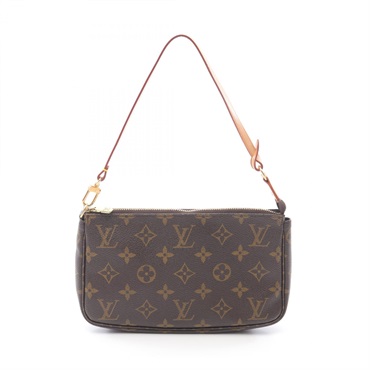 LOUIS VUITTON Pochette Accessoire Accessory Pouch M51980 Monogram Used Women LV
