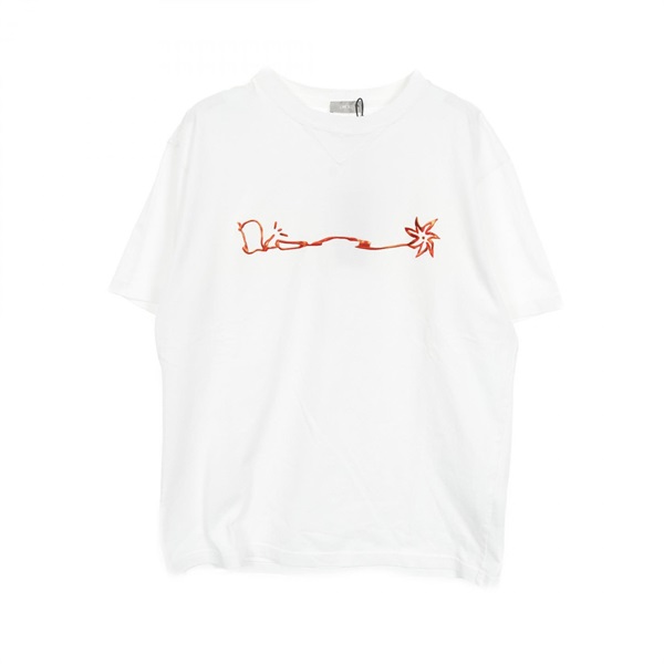 Christian Dior TRAVIS SCOTT CACTUS JACK T-shirt 283J685C0554 cotton White #XL