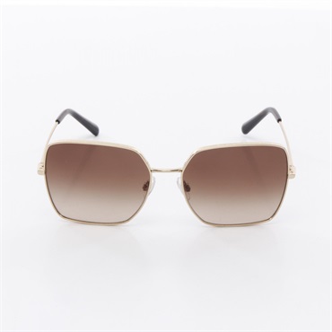 DOLCE & GABBANA sunglasses eyewear DG2242 Plastic Gold Plated Brown Used Women