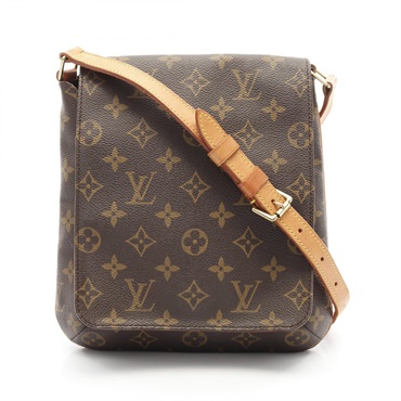 LOUIS VUITTON Musette Salsa Short Shoulder Bag M51258 Monogram Canvas Used LV