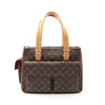 LOUIS VUITTON Multiple Cite Shoulder Tote Handbag M51162 Monogram Canvas LV