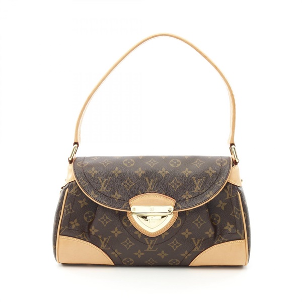 LOUIS VUITTON Beverly MM Shoulder Bag M40121 Monogram canvas Brown Used women