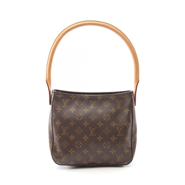 LOUIS VUITTON Looping MM one shoulder bag M51146 Monogram Brown used LV women