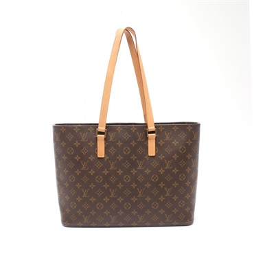 LOUIS VUITTON Luco Shoulder Tote Bag M51155 Monogram canvas Brown Used Women LV