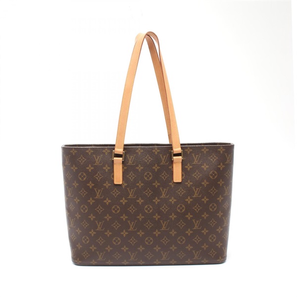 LOUIS VUITTON Luco Shoulder Tote Bag M51155 Monogram canvas Brown Used Women LV