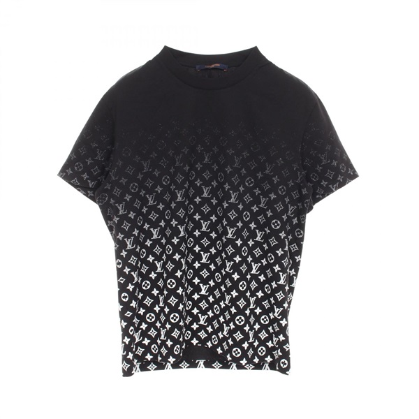 LOUIS VUITTON Monogram gradient T-shirt RM202 NPG HJY77W cotton Black #L LV men
