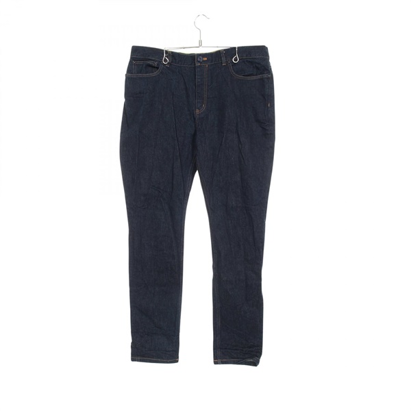 LOUIS VUITTON Denim Pants HID70WDKN Cotton Navy Used Mens size 38 LV