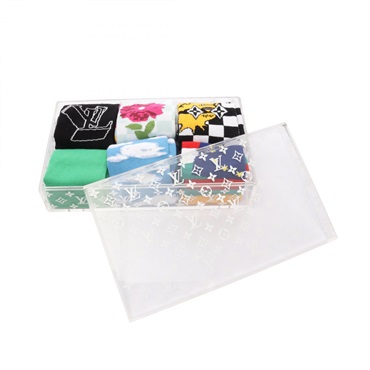 LOUIS VUITTON Chaussettes Archives Socks Set MP3136 cotton Multicolor Women LV
