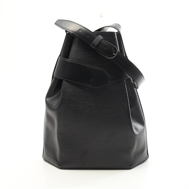 LOUIS VUITTON Sac de Paule GM Shoulder Bag M80155 Epi leather Black Used LV