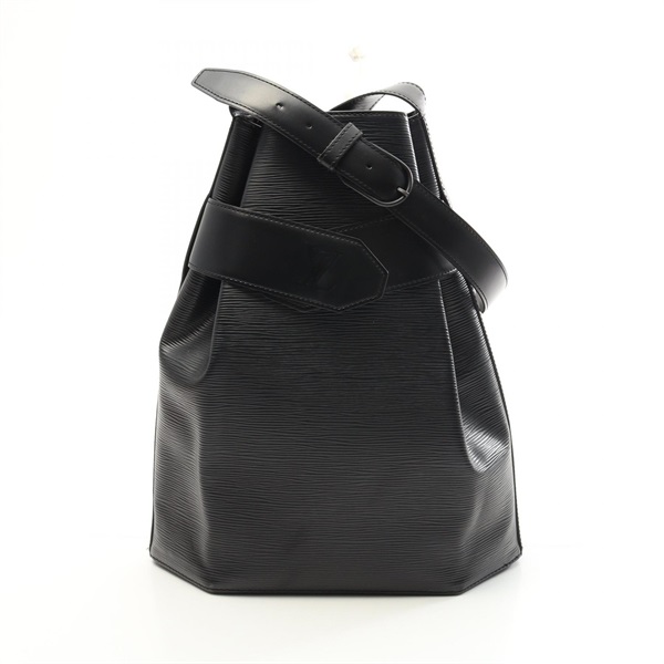 LOUIS VUITTON Sac de Paule GM Shoulder Bag M80155 Epi leather Black Used LV