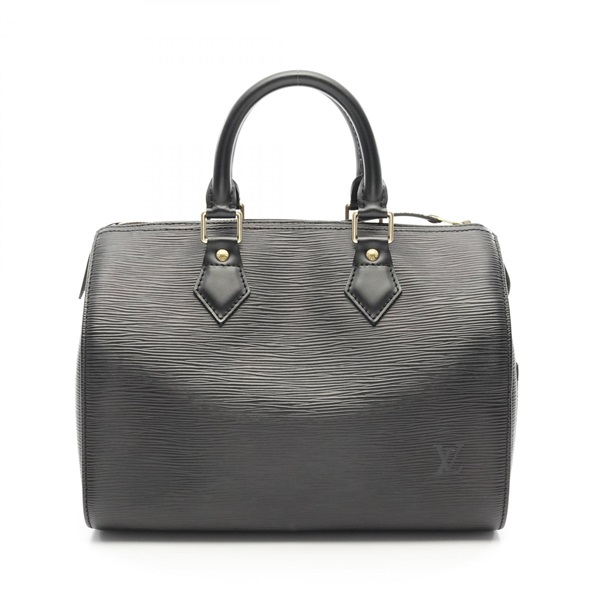 LOUIS VUITTON Speedy 25 Handbag M59032 Epi Leather Black Noir Used Women LV